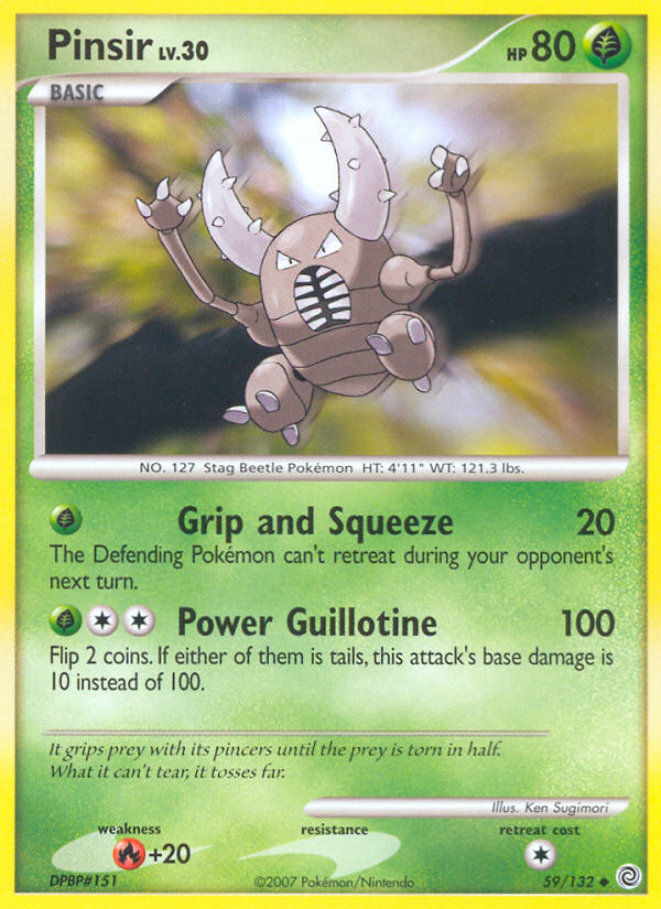 Pinsir  Secret Wonders - Uncommon
