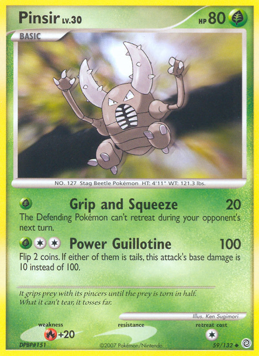 Pinsir  Secret Wonders - Uncommon