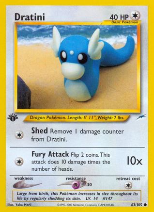 Dratini 063  - Unlimited Neo Destiny - Common