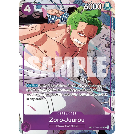 Zoro-Juurou (ST18-004) (ST18-004) - Emperors in the New World Foil