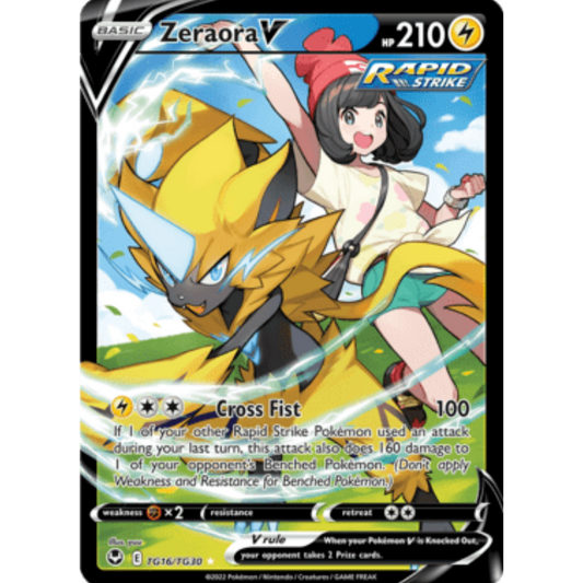 Zeraora V (TG16/TG30) [Sword & Shield: Silver Tempest]