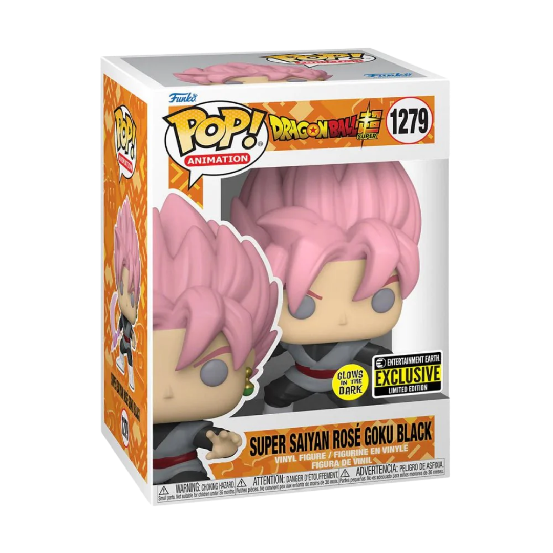 Dragon Ball Z: Goku Rose Black (Entertainment Earth Glow-in-the-dark) Funko POP!