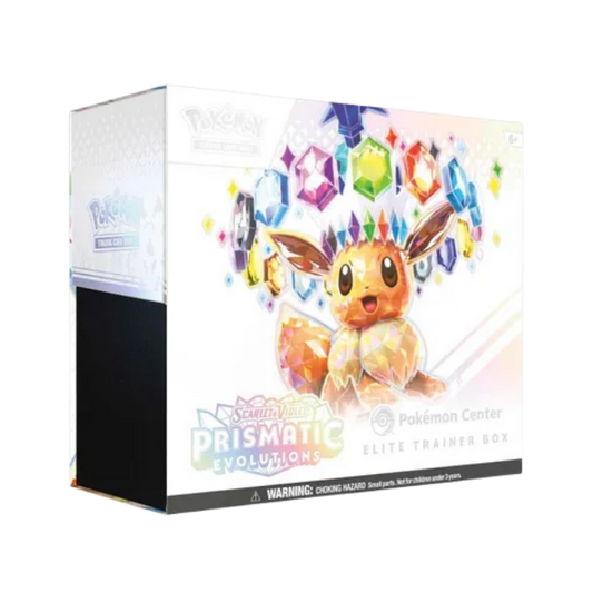 Prismatic Evolutions Pokemon Center Elite Trainer Box (Exclusive)