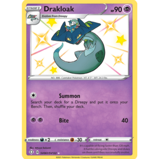Drakloak (SV061/SV122) [Sword & Shield: Shining Fates]