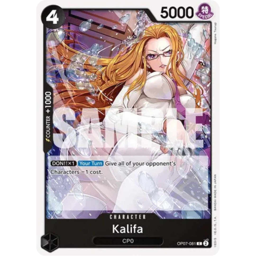Kalifa (OP07-081) - 500 Years in the Future