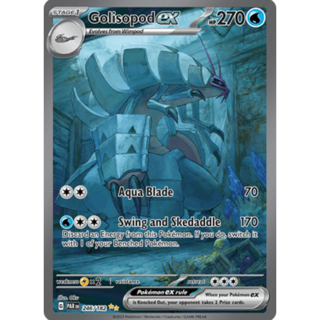 Golisopod ex 246/182  - Holofoil SV04 Paradox Rift - Special Illustration Rare