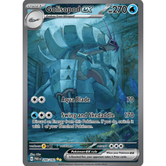 Golisopod ex 246/182  - Holofoil SV04 Paradox Rift - Special Illustration Rare