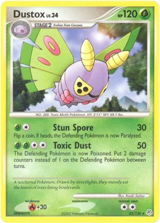 Dustox  Diamond and Pearl - Rare