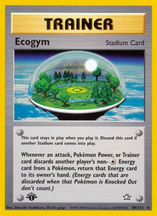 Ecogym 084  - Unlimited Neo Genesis - Rare
