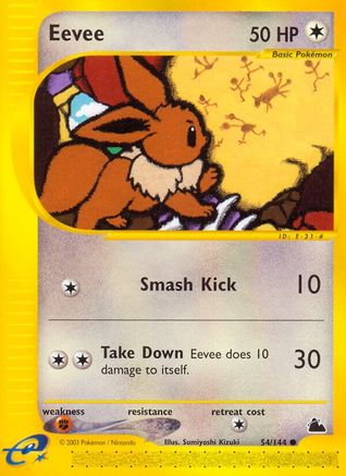 Eevee 054/144  Skyridge - Common