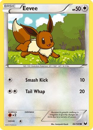 Eevee (84) 084  Dark Explorers - Common