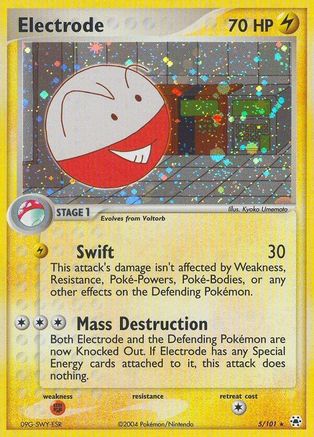 Electrode 005  - Holofoil Hidden Legends - Holo Rare