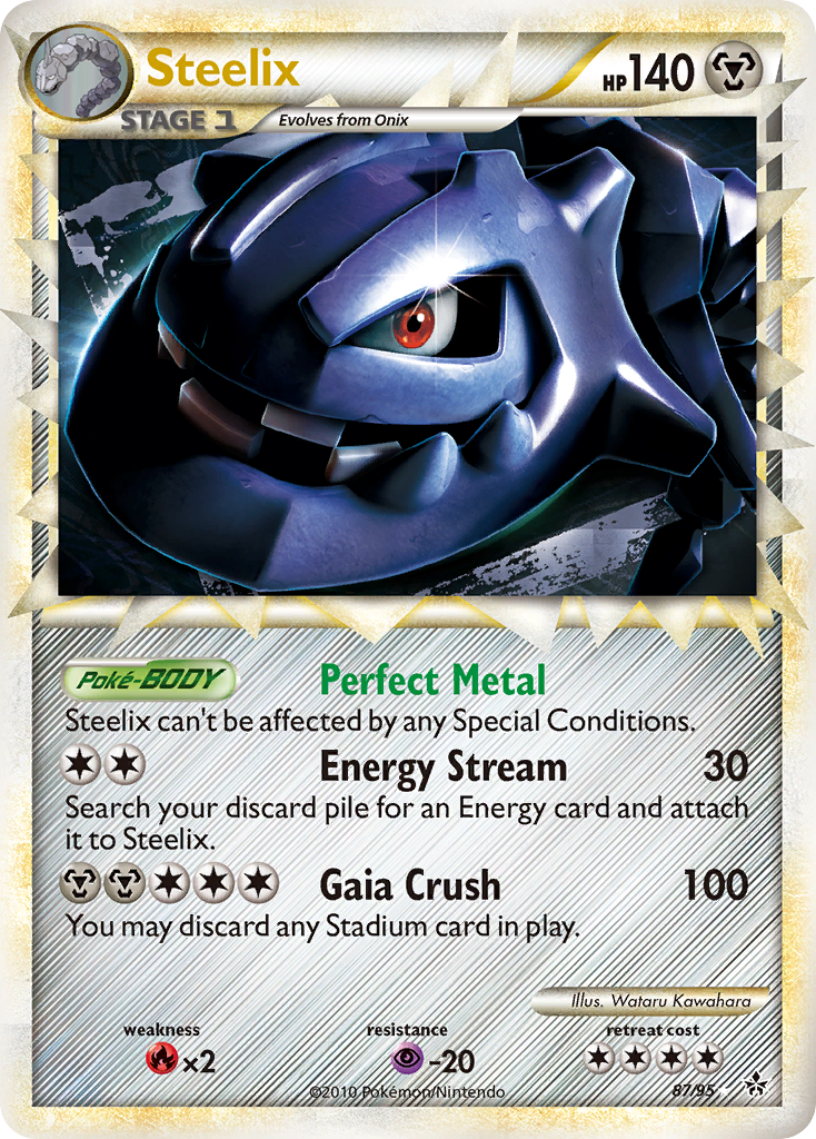Steelix (Prime)  - Holofoil Unleashed - Ultra Rare