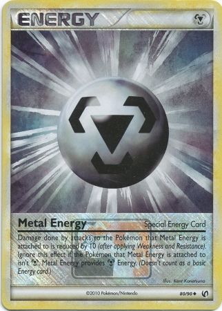 Metal Energy (Special) 080/90  - Reverse Holofoil League & Championship Cards - Promo