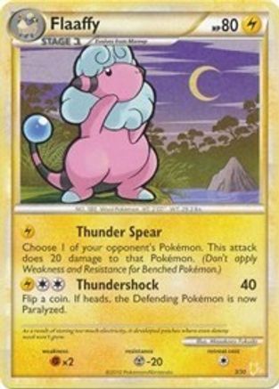 Flaaffy (#17)  HGSS Trainer Kit Gyarados & Raichu - Common