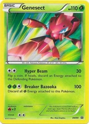 Genesect BW99  - Holofoil Black and White Promos - Promo