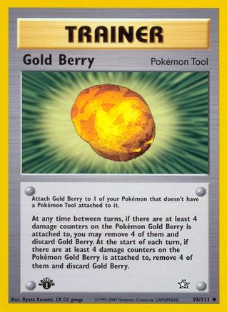 Gold Berry 093  - Unlimited Neo Genesis - Uncommon