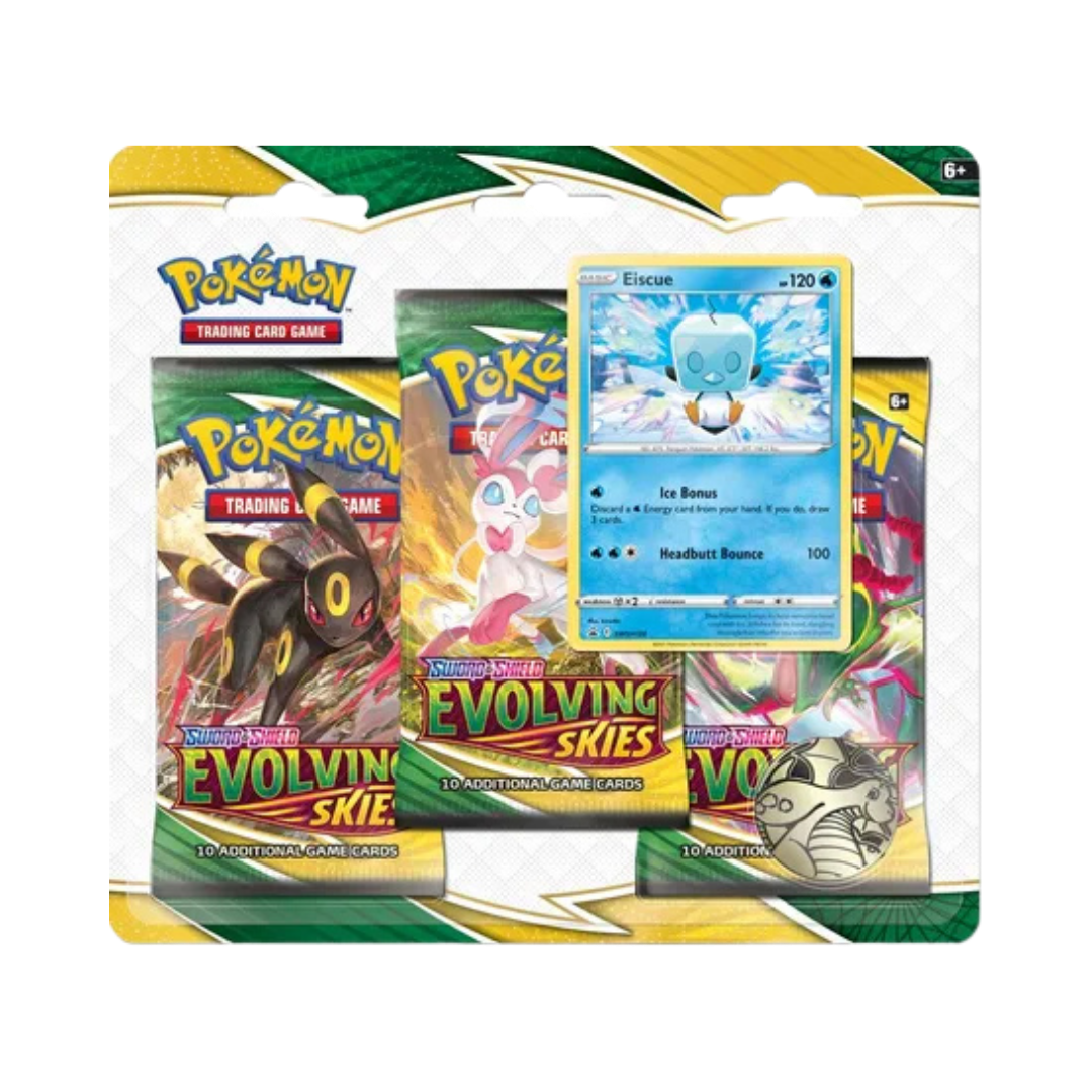 Evolving Skies 3 Pack Blister [Eiscue]