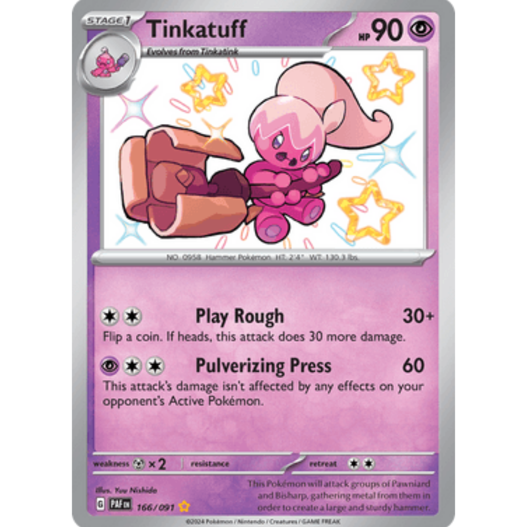 Tinkatuff (166/091) [Scarlet & Violet: Paldean Fates]