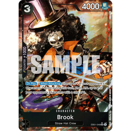 Brook (046) (Alternate Art) (EB01-046) - Extra Booster: Memorial Collection Foil
