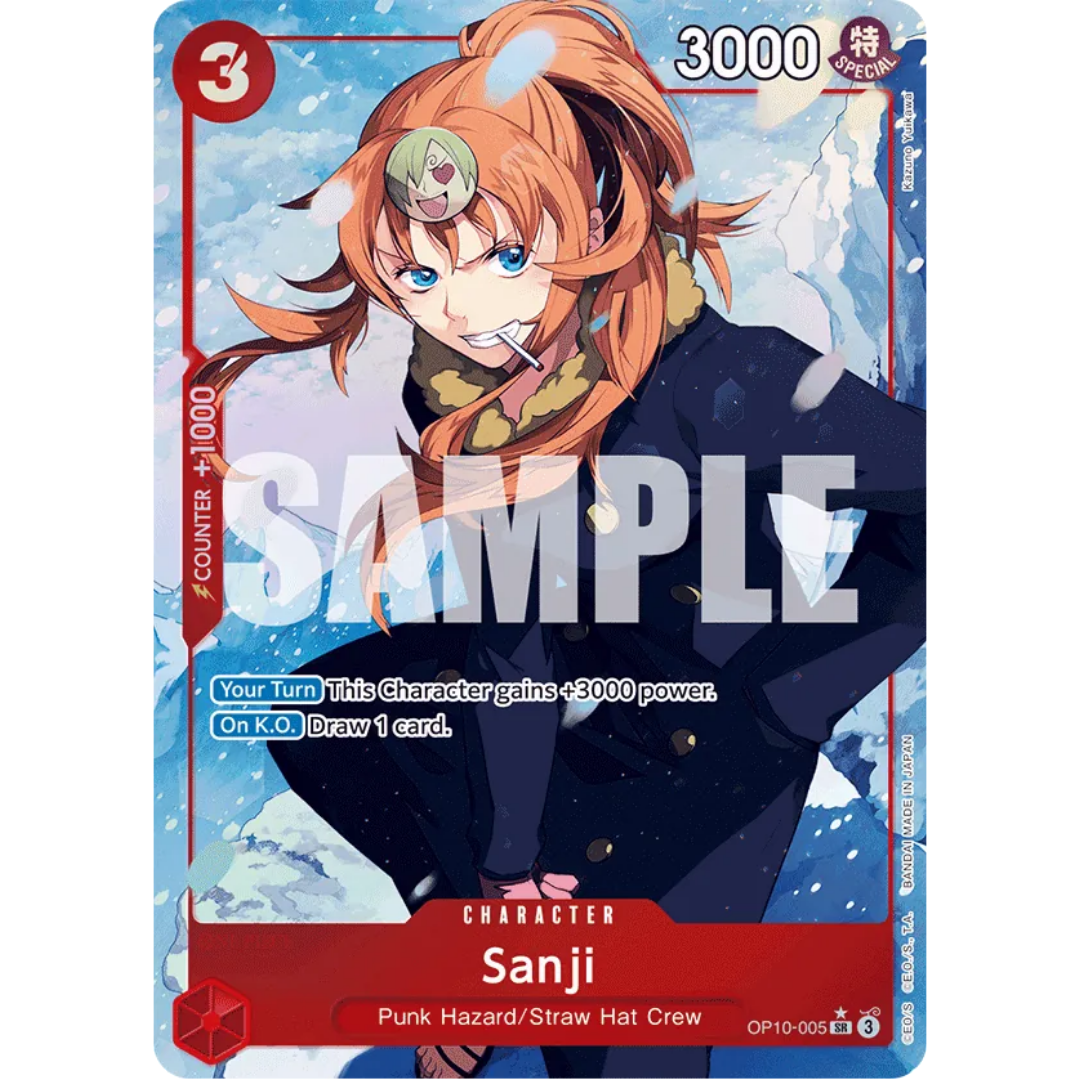 Sanji (Parallel) (OP10-005) - Royal Blood Foil