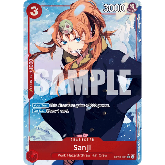 Sanji (Parallel) (OP10-005) - Royal Blood Foil