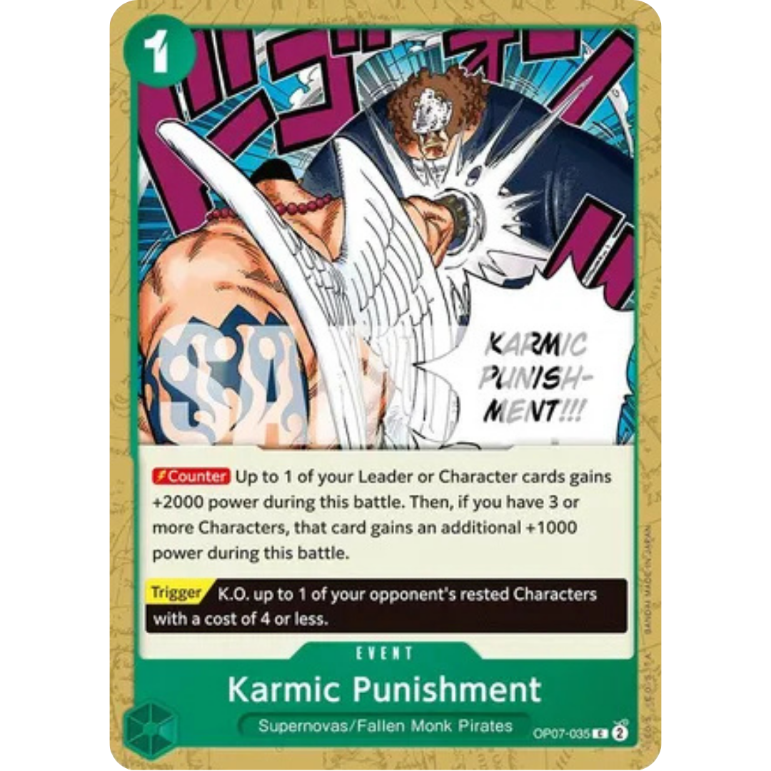 Karmic Punishment (OP07-035) - 500 Years in the Future