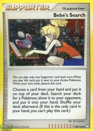 Bebe's Search 109/123  - Holofoil Miscellaneous Cards & Products - Promo