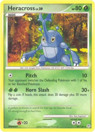 Heracross/130  Diamond and Pearl - Rare