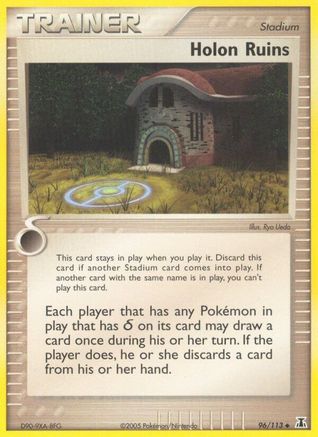 Holon Ruins 096  - Reverse Holofoil Delta Species - Uncommon