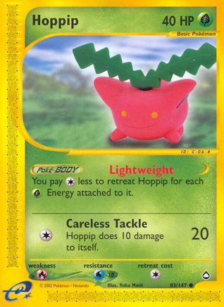 Hoppip 083/147  Aquapolis - Common