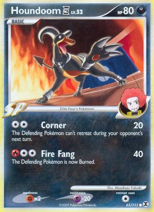 Houndoom E4 065  Rising Rivals - Common