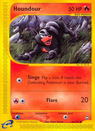 Houndour (86) 086/147  Aquapolis - Common