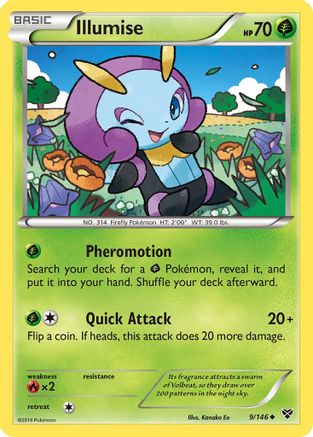 Illumise  XY Base Set - Uncommon