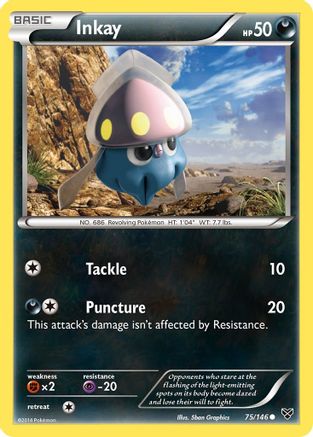 Inkay (75)  XY Base Set - Common