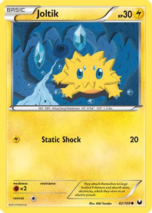 Joltik (42)  Dark Explorers - Common