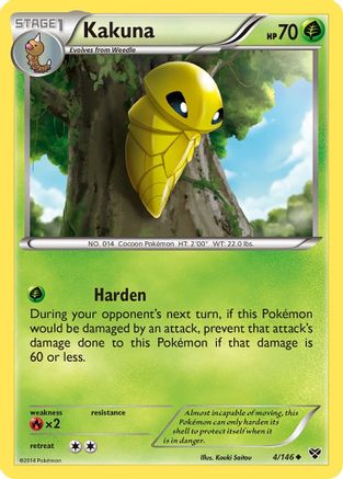Kakuna  XY Base Set - Uncommon