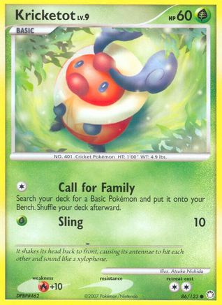 Kricketot  Mysterious Treasures - Common