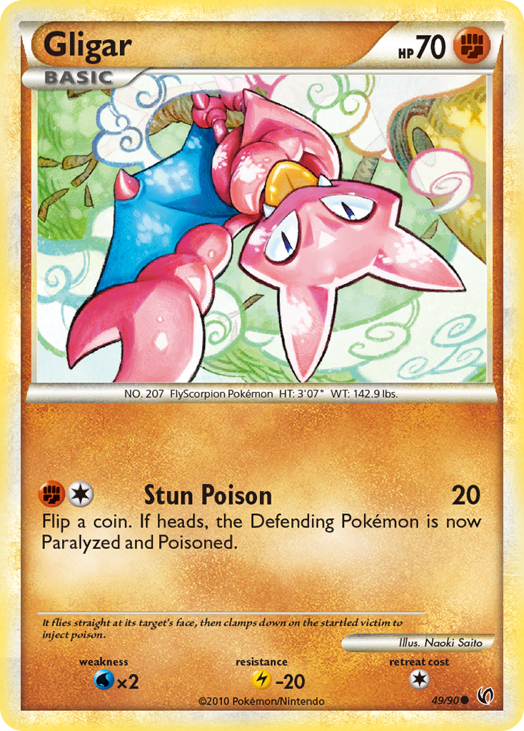 Gligar 049  Undaunted - Common