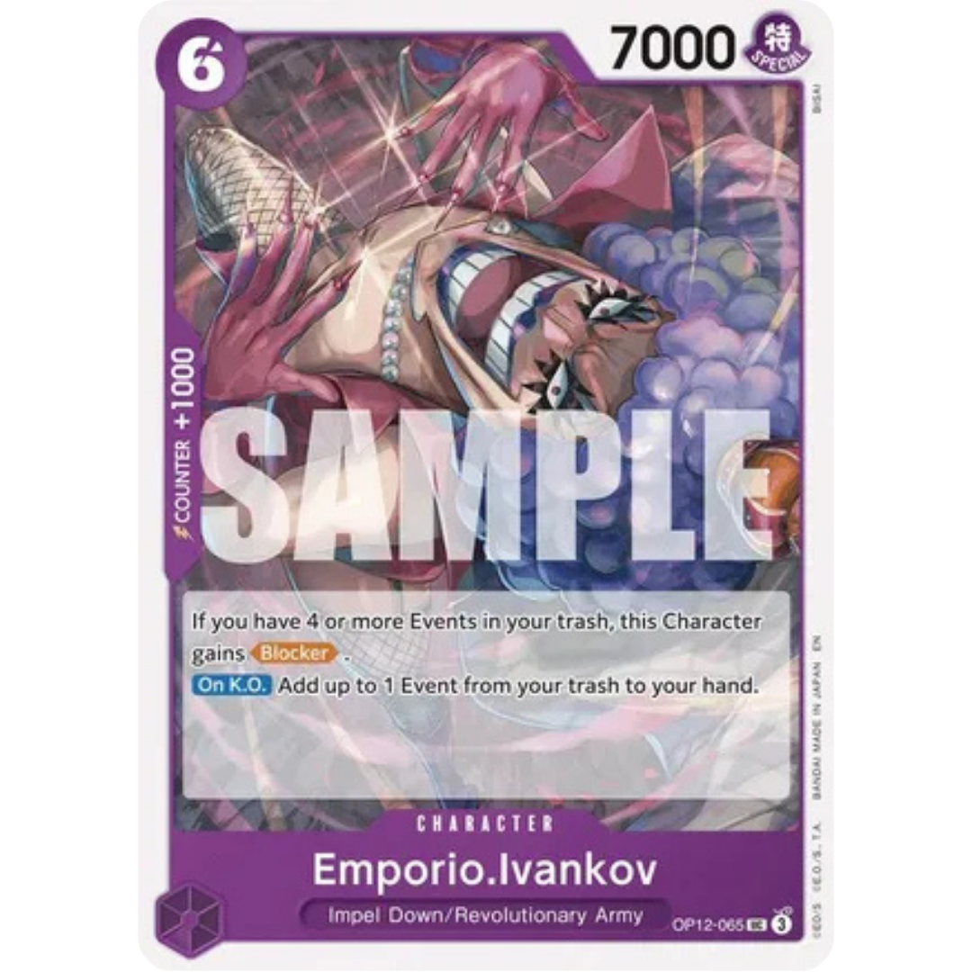 Emporio.Ivankov (065) (OP12-065) - Legacy of the Master