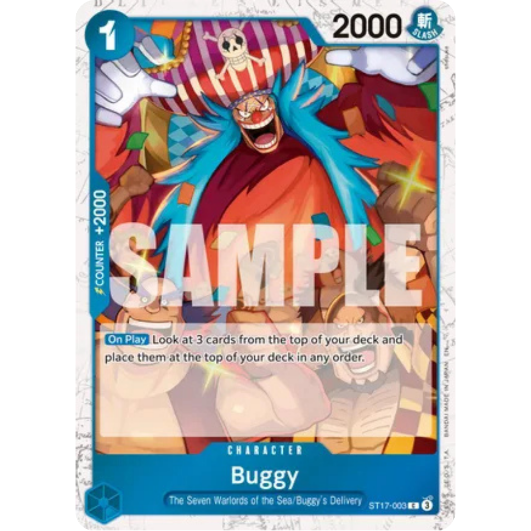 Buggy - ST17-003 (Pirate Foil) (ST17-003) - Premium Booster -The Best- Vol. 2 Foil