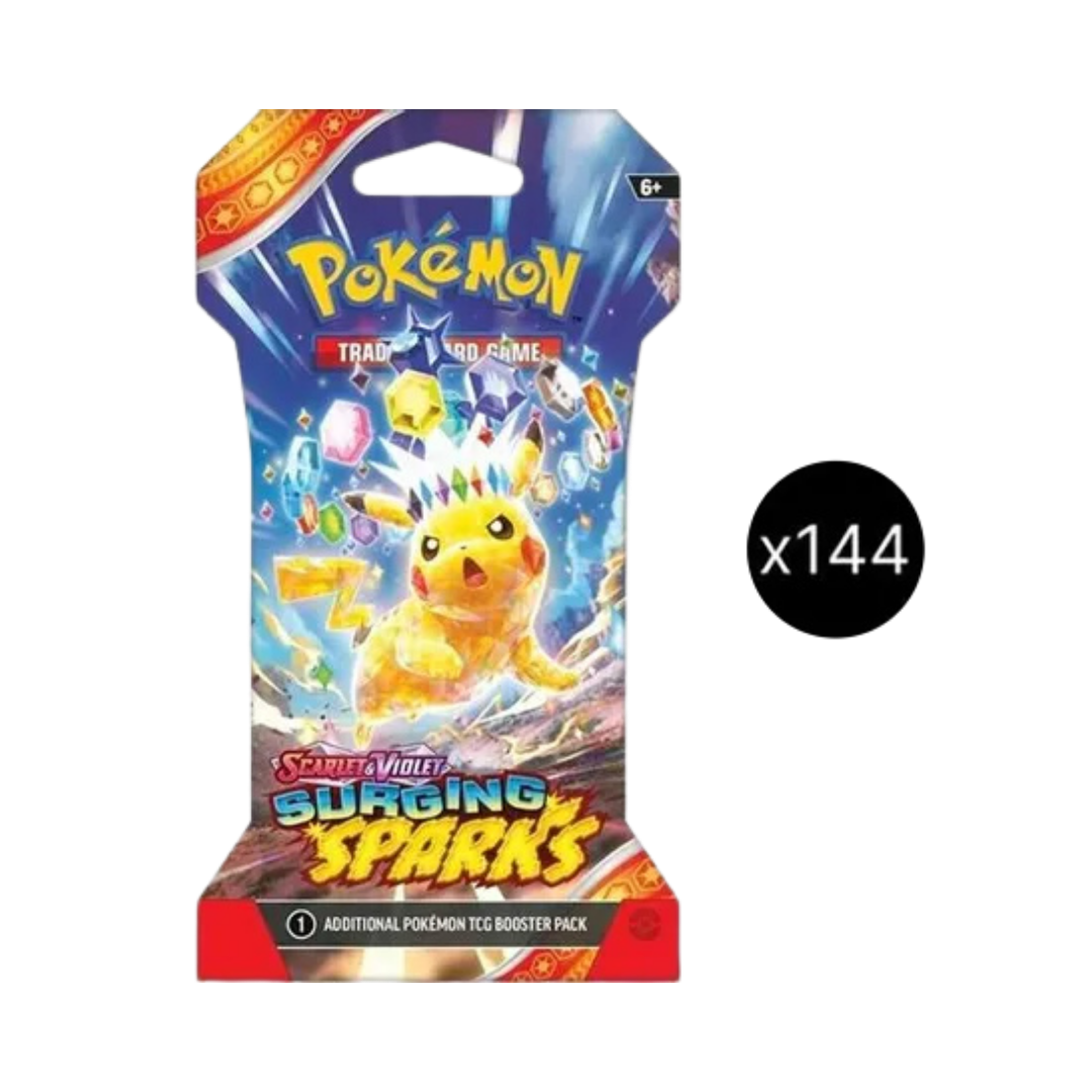 Surging Sparks Sleeved Booster Pack Case