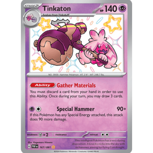 Tinkaton (167/091) [Scarlet & Violet: Paldean Fates]