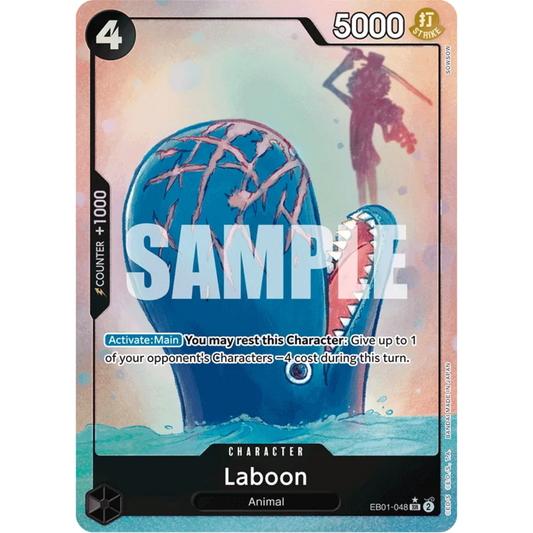 Laboon (048) (Alternate Art) (EB01-048) - Extra Booster: Memorial Collection Foil
