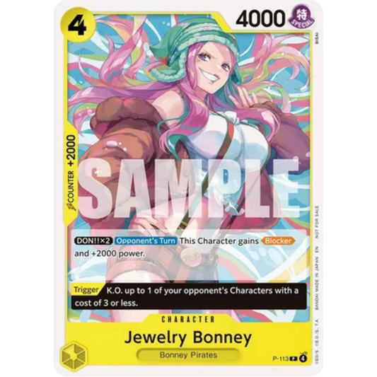 Jewelry Bonney (Heroines Battle Pack) (P-113) - One Piece Promotion Cards