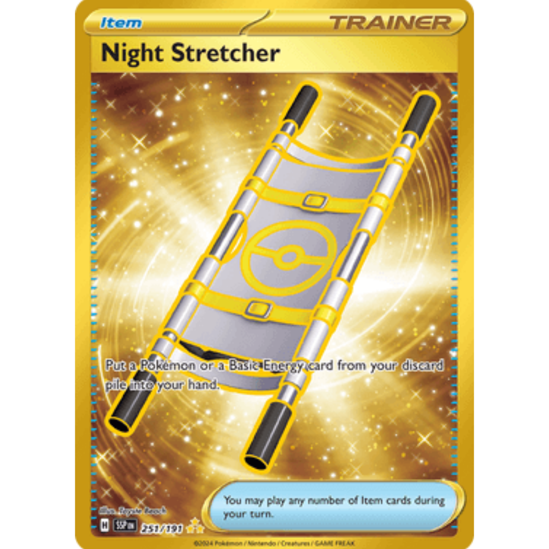 Night Stretcher 251/191  - Holofoil SV08 Surging Sparks - Hyper Rare