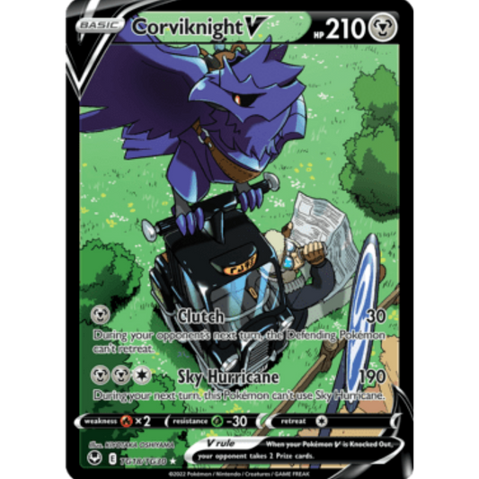 Corviknight V (TG18/TG30) [Sword & Shield: Silver Tempest]