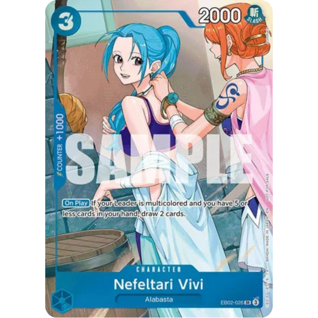 Nefeltari Vivi - EB02-026 (EB02-026) - Extra Booster: One Piece Heroines Edition Foil