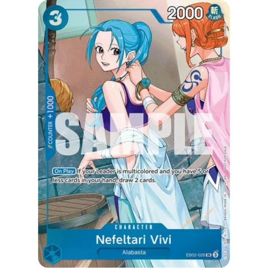 Nefeltari Vivi - EB02-026 (EB02-026) - Extra Booster: One Piece Heroines Edition Foil