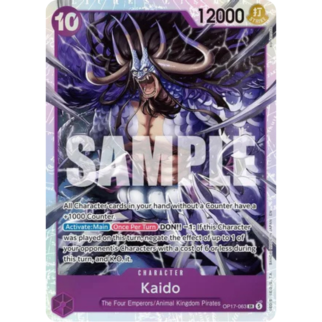 Kaido (063) (OP17-063) - The World's Strongest Warriors Foil